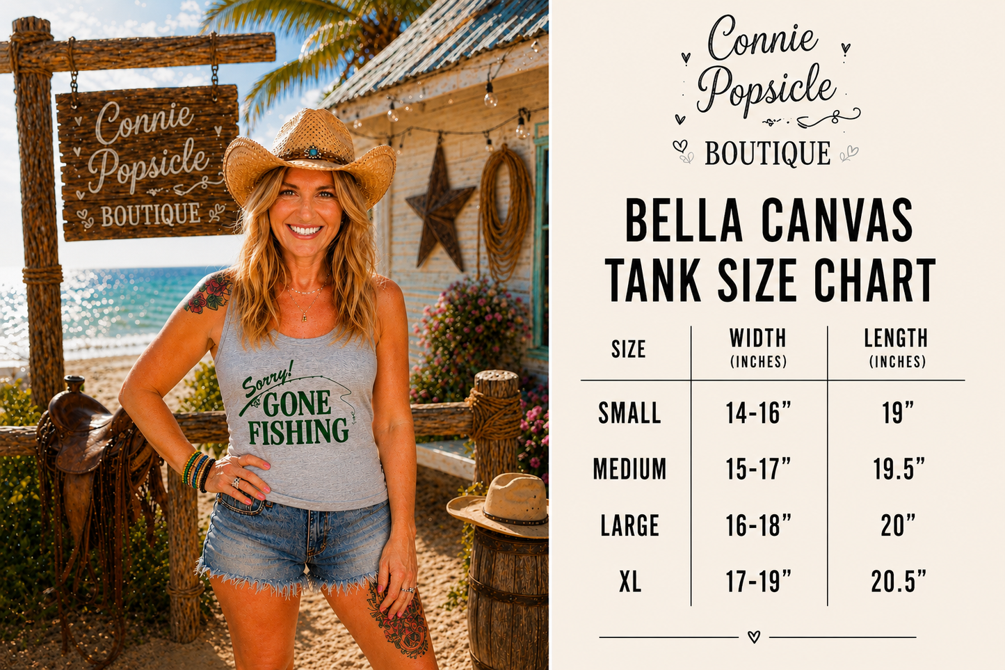 Cowgirl Trout Tank