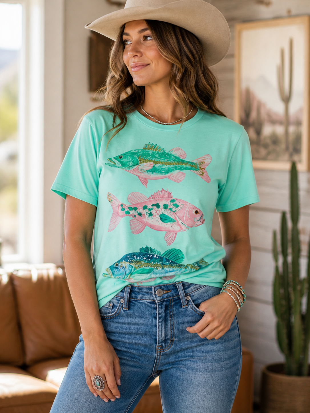 Colorful Fish Tee