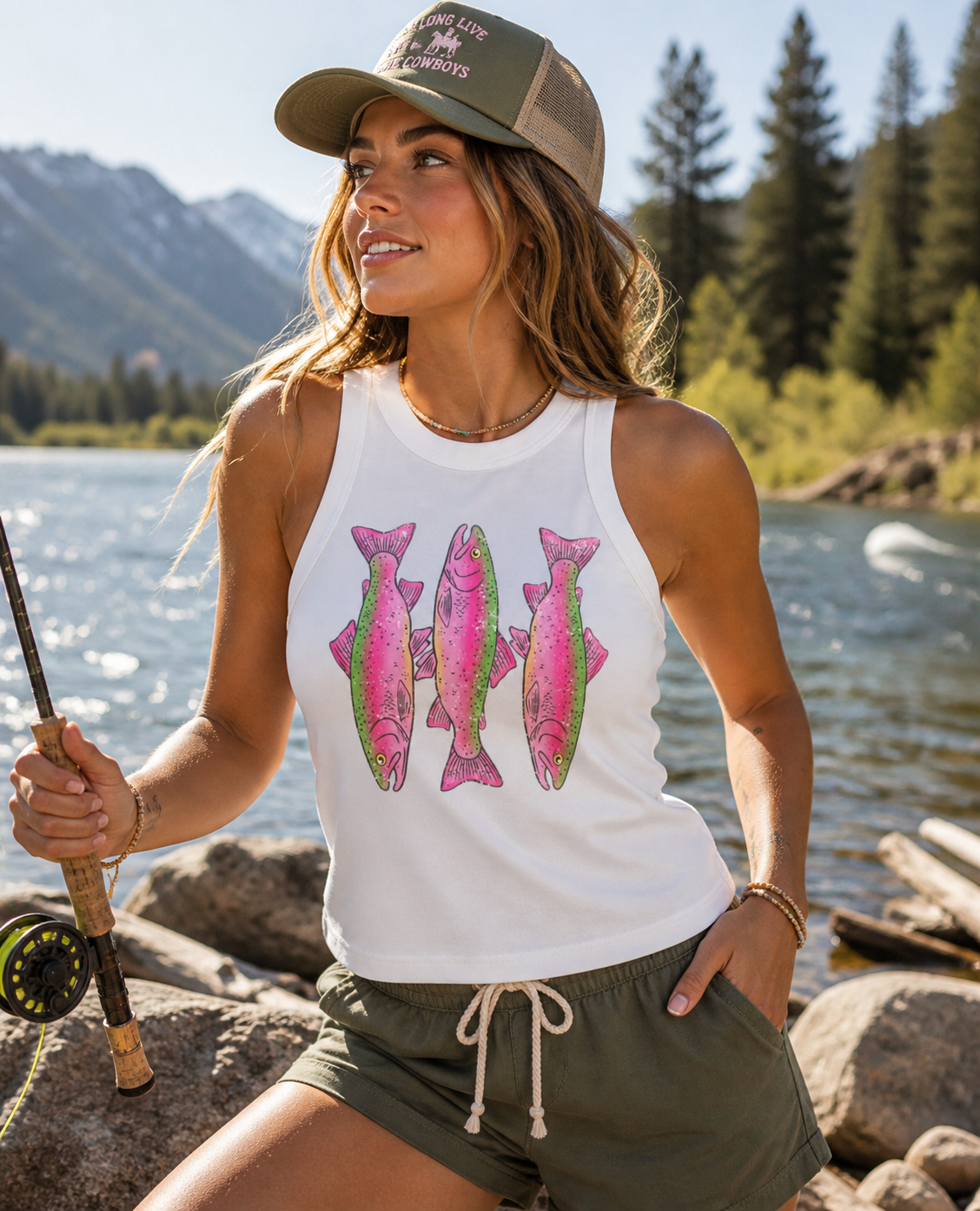 Cowgirl Trout Tank