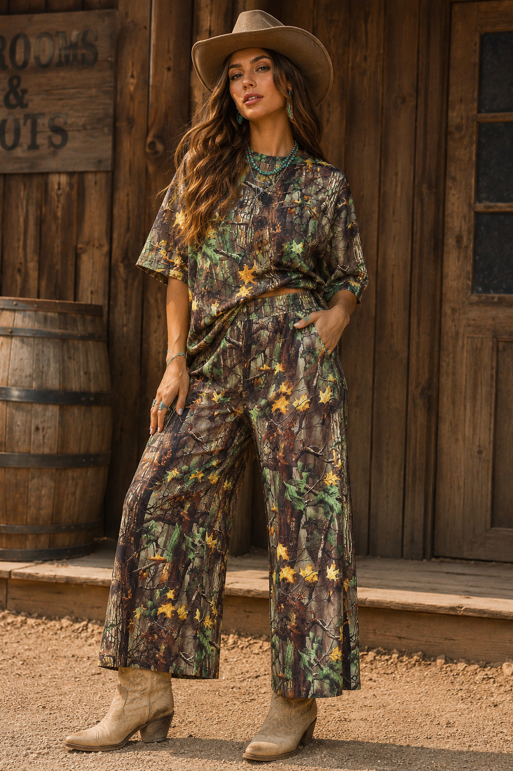 Now You See Me Ribbed Camo Set
