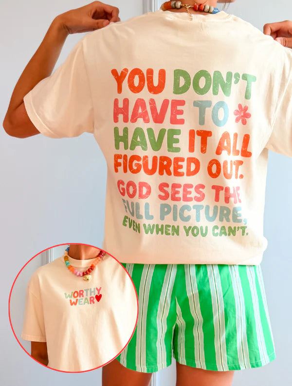 God Sees The Full Picture Tee