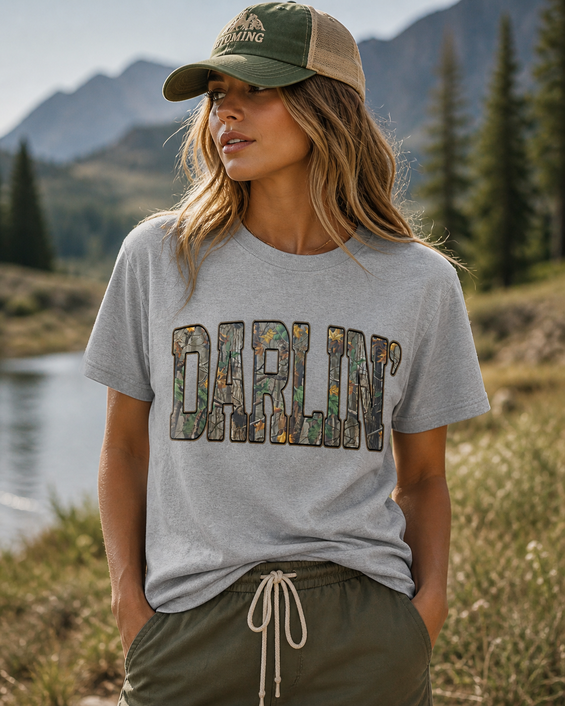 Darlin Camo Tee