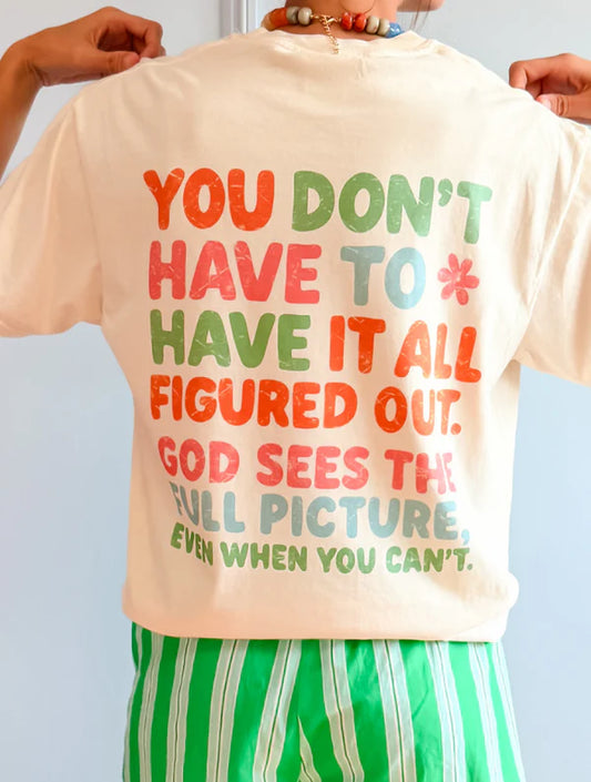 God Sees The Full Picture Tee
